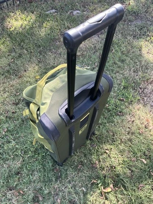 Marmot Micato Safaris Wheeled Duffel Bag Green Travel Luggage Rolling Gear Bag - Image 1 of 4