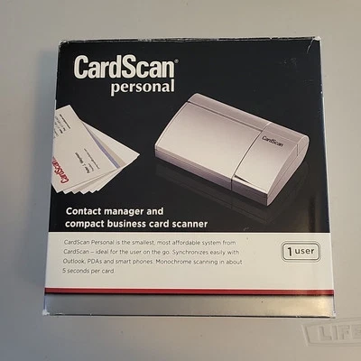 CardScan Personal V8 Pass-Through Scanner - Image 1 of 4
