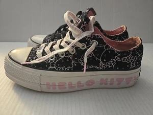 Converse Hello Kitty x Chuck Taylor All Star Lift Canvas Ox Size 7 Women's - Picture 1 of 13