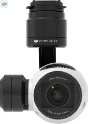 DJI Zenmuse X3 3-axis Gimbal Camera 12.4MP/4K for DJI Inspire 1 Drone - Image 1 of 4