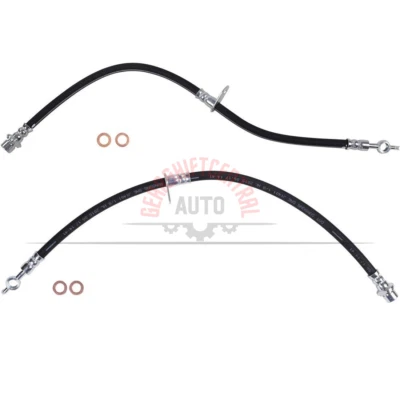 Manguera hidráulica de freno Sunsong delantera izquierda derecha 2 piezas para Toyota Sienna 2011-2015 Foto 1 de 4