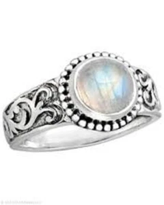 SILPADA R2933 GR. 8 HIMMLISCHER MONDSTEIN 925 STERLINGSILBER - Bild 1 von 12