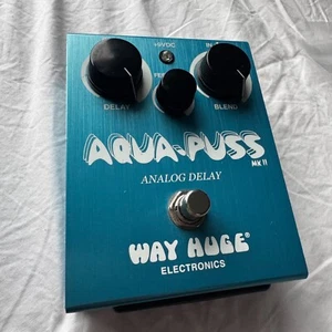 Way Huge Electronics Aqua-Puss MK2 Analog Delay Gitarre Effekt Pedal Guitar - Bild 1 von 3