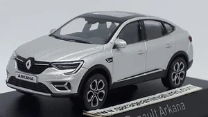 RENAULT ARKANA GRIS CLAIR 2021 NOREV 517682 ECHELLE AU 1/43 EME COLLECTION - Foto 1 di 6