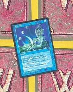 MTG HIGH TIDE (Maddocks) Fallen Empires (Wyvern Back) (OldManMTG 010-550) - Foto 1 di 12