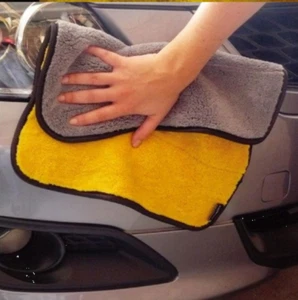 40x40cm High Quality Coral Velvet Super Soft Car Clean Microfiber Thick Towel - Picture 1 of 6