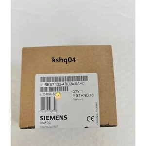 New Siemens 6ES7132-4BD30-0AA0 6ES7 132-4BD30-0AA0 SIMATIC DP 5 ELECTRON MODULE - Picture 1 of 1
