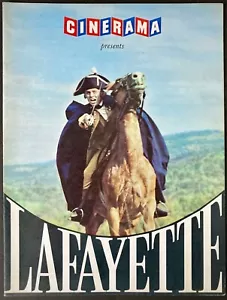 La Fayette ORIGINAL Movie Film Cinema Brochure Cinerama Jack Hawkins 1962 - Picture 1 of 5
