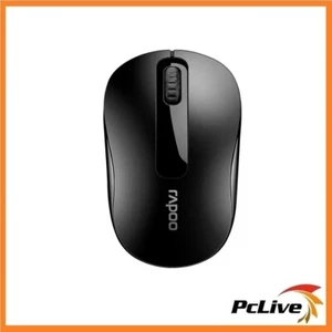 RAPOO M10 PLUS 2.4GHz Wireless Optical Mouse Black - 1000dpi 3Keys - Picture 1 of 1