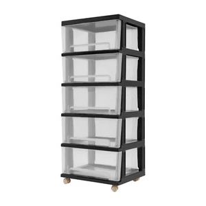 Kunststoff-Schubladenbox mit Rollen Für Schlafzimmer Bad Schule & Büro Schublade - Bild 1 von 20