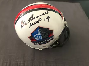 GIL BRANDT AUTOGRAFO HOF MINI CASCO DALLAS COWBOYS - Foto 1 di 1