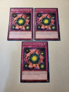 Yugioh - Deck Devastation Virus WISU-EN058 NM 1st ed Rare x3 - Picture 1 of 1