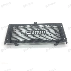 Brand New Honda CB1100 Stainless Radiator Grill Guard Cover Fit 2013-2018 Carbon - Foto 1 di 5