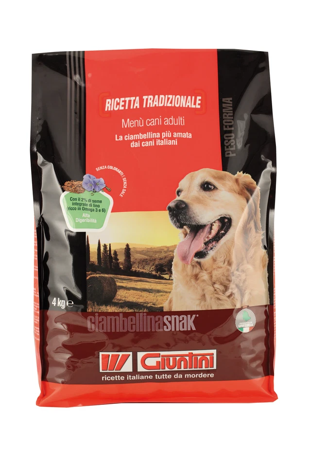 Giuntini Ciambellina Snak 15 KG Mangime Cibo alimento cani cane Fibre Cereali - Immagine 1 di 1