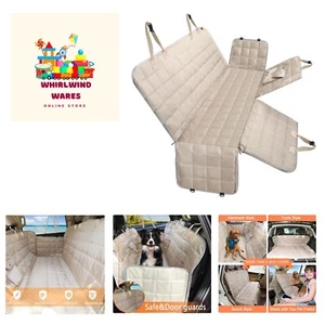 XLarge Dog Car Seat Cover for Back Seat Dog Seat Cover Hammock for Truck SUV ... - Picture 1 of 9