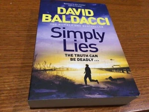 Simply Lies by David Baldacci Large PB Book 2023 Mickey Gibson #1 - Picture 1 of 4