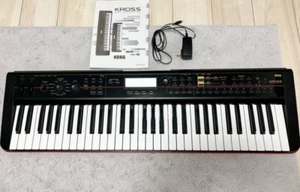 Korg KROSS 61 61-Key Workstation Synthesizer Keyboard Red/Black USED - Picture 1 of 9