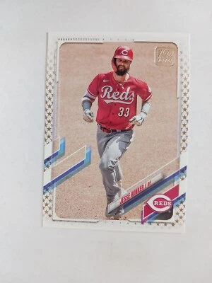 2021 Topps Gold Star 281 Jesse Winker - Image 1 of 2
