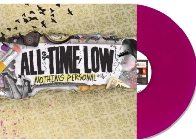 All Time Low Nothing Personal LP Neon Purple Vinyl New Sealed  - Image 1 of 4