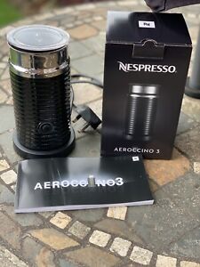 Nespresso Aeroccino 3 Milk Frother Black