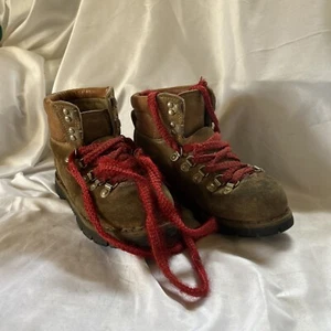 Vtg Women’s Colorado Hiking Boots From The 1980’s Size 5.5 #37759 Italy Brown - Picture 1 of 24