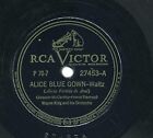 Robe bleue Alice / fumée gets In Your Eyes Wayne King & His Orchestra 78 tours