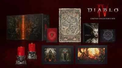 Diablo IV 4 Limited Collector's Edition Box - FACTORY SEALED NEW - Image 1 of 3