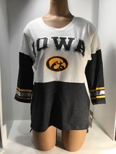 Iowa Hawkeyes Women’s 3/4 Sleeve T Shirt College Football  