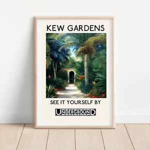 Kew Gardens Underground Flower Market Wall print wall decor Pictures Floral - Picture 1 of 5
