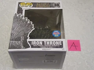 Funko Pop! Figura de vinilo exclusiva de Game of Thrones NYCC 2015 Trono de hierro #38 A - Imagen 1 de 9