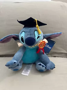 Disney Parks Stitch 2025 Graduation Plush Doll New - Picture 1 of 7