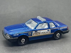MATCHBOX 1993 FORD MUSTANG LX SSP STATE TROOPER - Picture 1 of 4