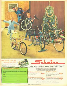 1967 SCHWINN Bicycle PRINT AD banana seat High Handlebars unicycle 10 speed bike - Picture 1 of 2