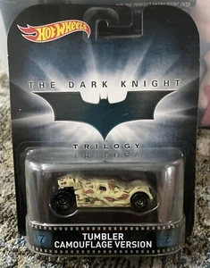 Hot Wheels The Dark Knight Trilogy Tumbler Camouflage Version Batmobile HW07 - Picture 1 of 4