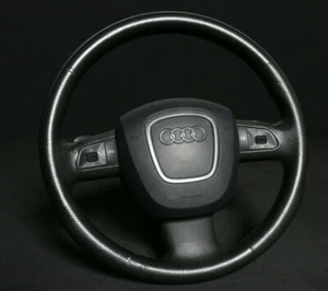 8P0419091BM Audi A3 8P Tiptronic Sport Volante IN Pelle 3-Speichen Multifunzione - Picture 1 of 6