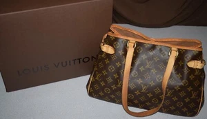 Authentic Louis Vuitton Monogram Batignolles Horizontal Tote Bag Purse & Box HS6 - Picture 1 of 20