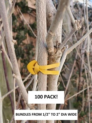 Pack de 100 a granel! Gestión de cables de extensión de oficina con banda de goma reutilizable Foto 1 de 4