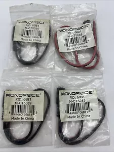 Monoprice DC Power Pigtail spina donna - Lotto coassiale di 4 - Foto 1 di 2