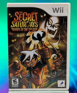 Secret Saturdays Beasts of the 5th Sun Nintendo Wii 2009 CIB TESTATO - Foto 1 di 3