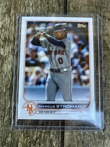 2022 Topps Series 1 - Marcus Stroman Batting - SP Image Variation #259 Mets - Picture 1 of 1