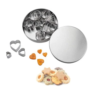 Mini Cookie Cutter Shapes Set - 24 Pieces Stainless Steel Metal Small Molds -... - Picture 1 of 7