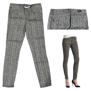 New Women LEOPARD PRINT Stretch JEANS SIZE 27 NWT PAIGE VERDUGO LEGGING NWT - Picture 1 of 10