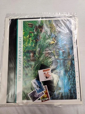 Pacific Coast Rainforest Sheet - sealed from PO - Commemorative Stamp Club - Image 1 of 3