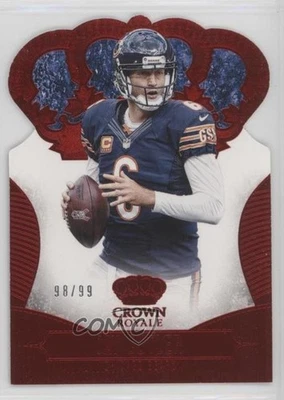 2013 Panini Crown Royale Retail Red Die-Cut Crown /99 Jay Cutler #45 - Image 1 of 2