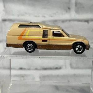 1980 Hot Wheels MiniTrek Toyota Camper Mini Van Travel Truck Brown Tan Vintage - Picture 1 of 6