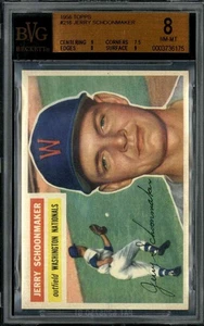 1956 Topps #216 Jerry Schoonmaker - BVG 8 - Picture 1 of 2