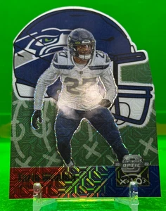 #2/13 2022 RC TROQUELADO Tariq Lana Óptica RWB ROJO BLANCO Y AZUL X's & O's Seahawks - Imagen 1 de 2