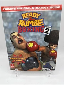 Ready 2 Rumble Boxing Round 2 Prima Strategy Guide mit Charakterkarten 2000 SAUBER - Bild 1 von 6