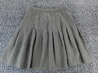 Falda plisada vintage Pendleton Glen a cuadros 100 % lana virgen talla 12 hecha en EE. UU. Foto 1 de 4