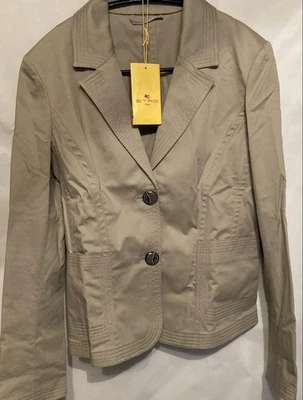 Chaqueta sastrería ETRO beige talla 42 Foto 1 de 4